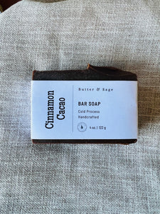 Cinnamon & Cacao Soap Bar